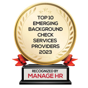Top 10 Emerging Background Check Services Companies - 2023