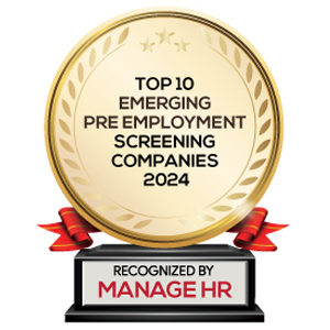 Top 10 Emerging Pre Employment Screening Companies - 2024